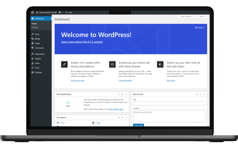 Digital astronaut - Services - WordPress